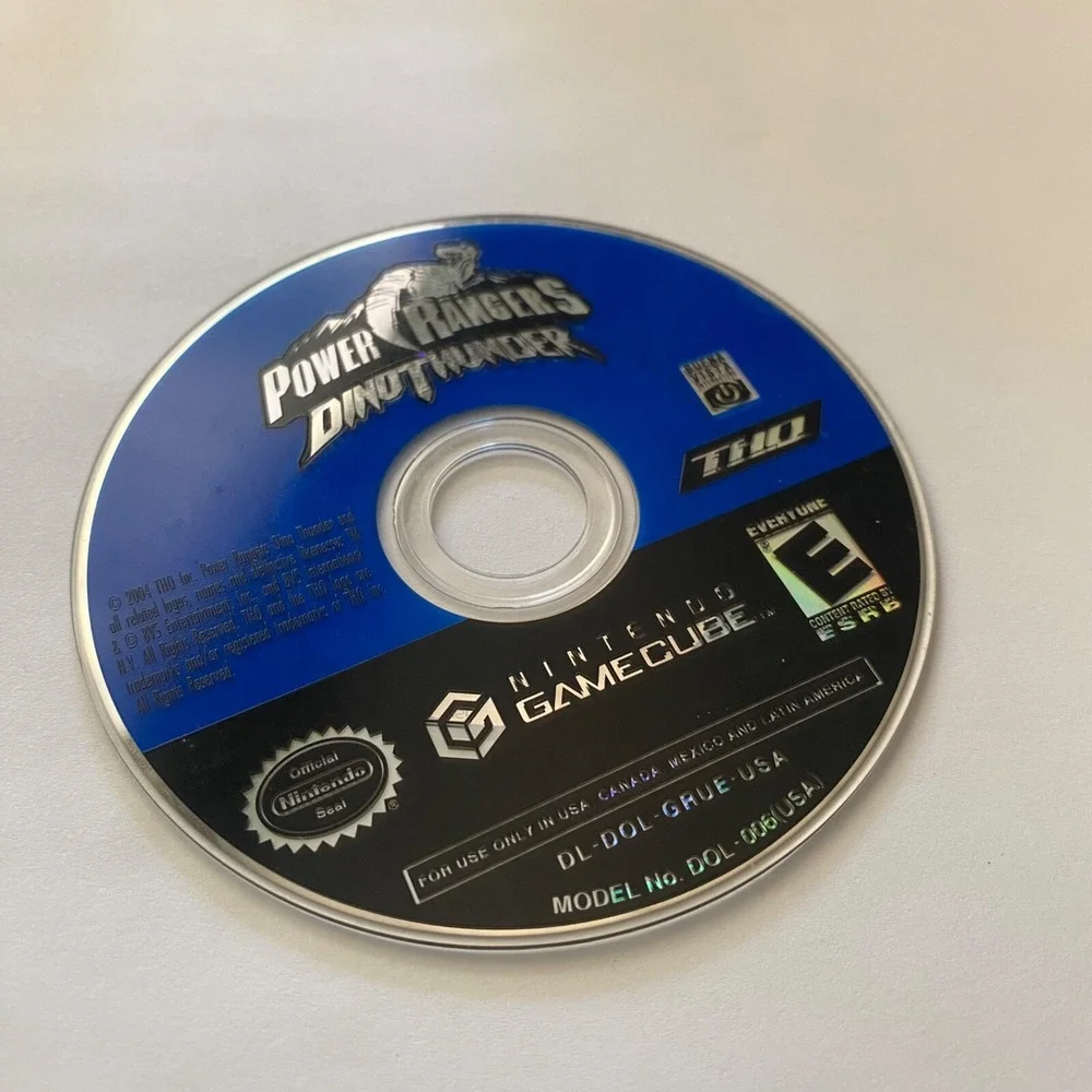 Power Rangers‎ Dino Thunder (2004) Nintendo GameCube Disc Only Tested works!!